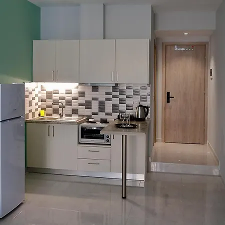 Menta Studios, Next To Metro Station, Smart Tv Lägenhet Thessaloníki